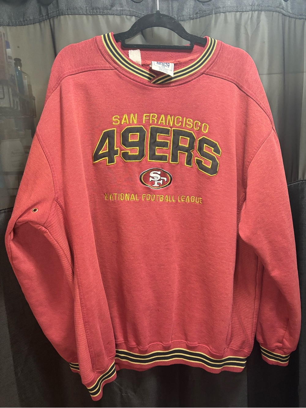 Vintage NFL 49ers LEE SPORT embroidered crew sweat